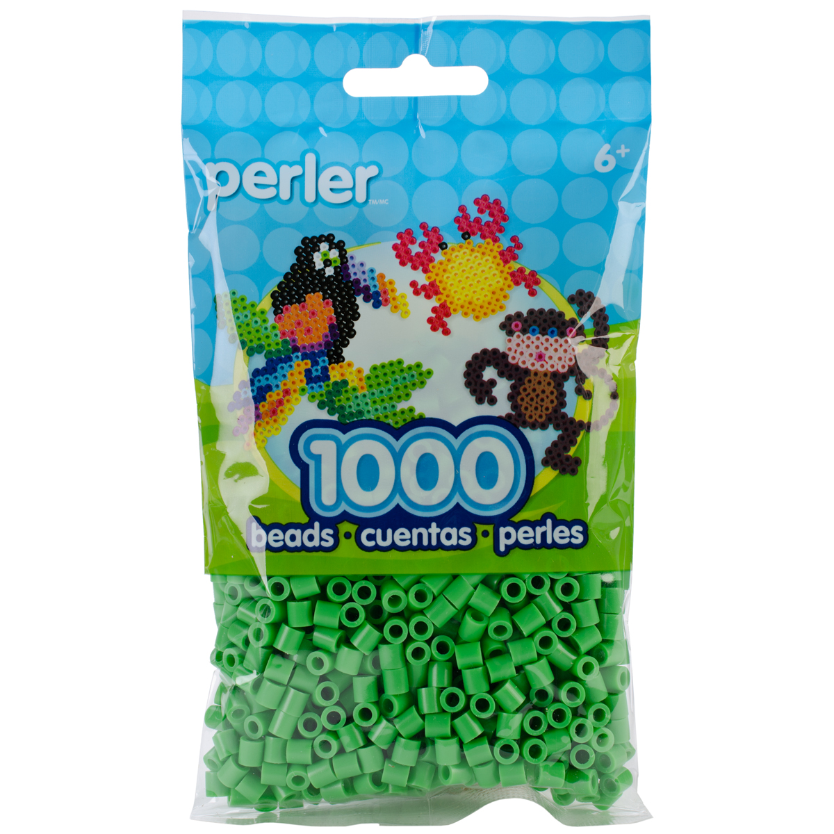 Perler Beads 1,000/PkgBright Green, Set Of 3 eBay