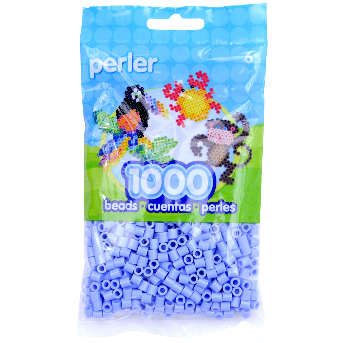 "Perler Beads 1,000/Pkg-Blueberry Creme" | eBay