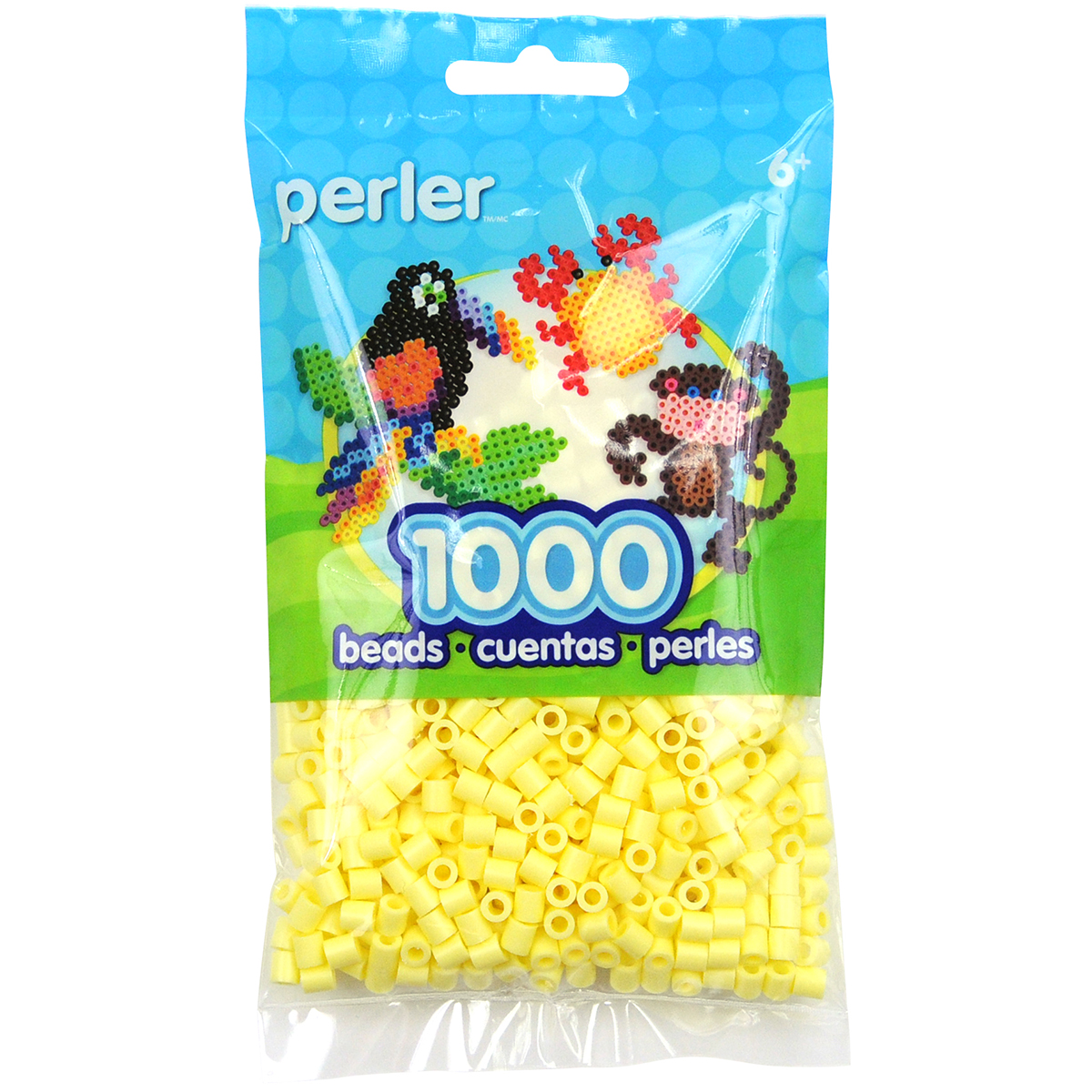 Perler Beads 1,000/PkgPastel Yellow, PBB801919056 eBay