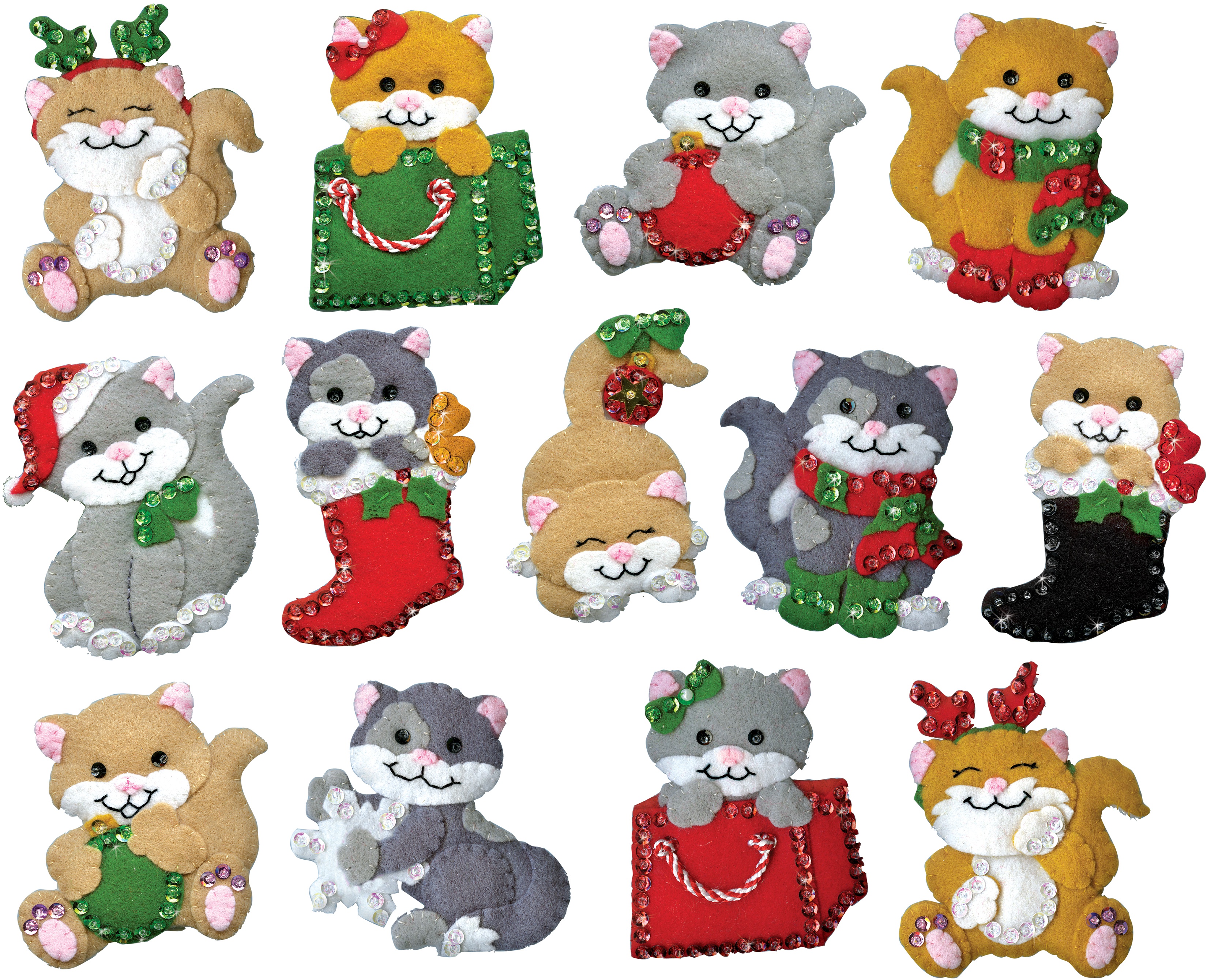 leonardo cat ornaments