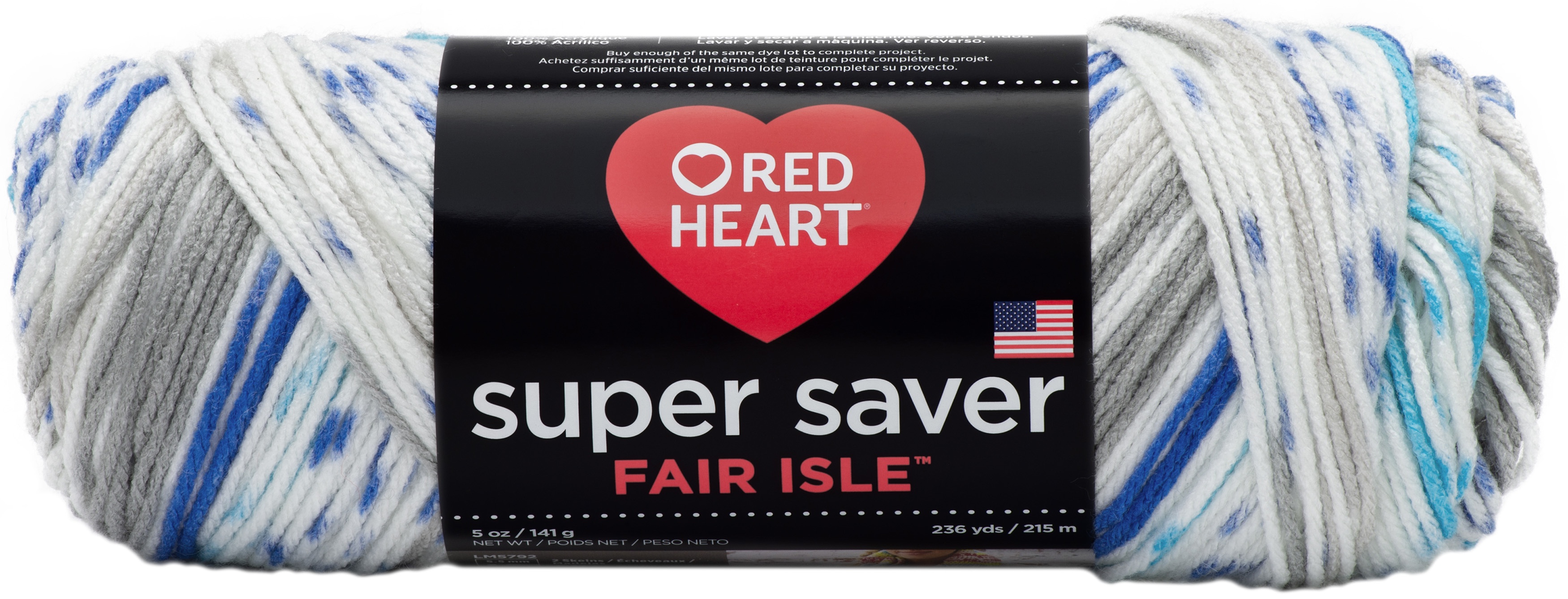 Coats Clark Red Heart Super Saver Fair Isle YarnCalm eBay