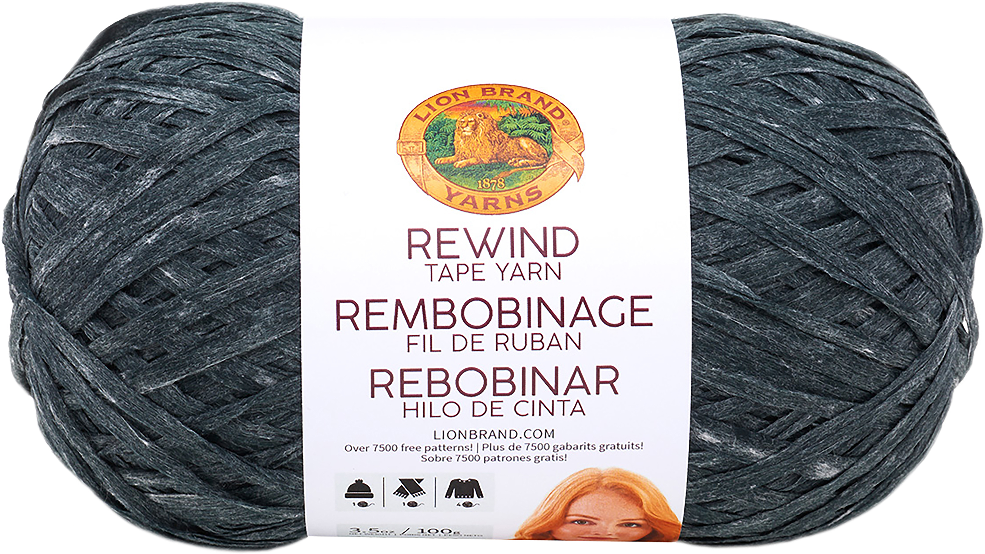 lion brand rewind yarn substitute