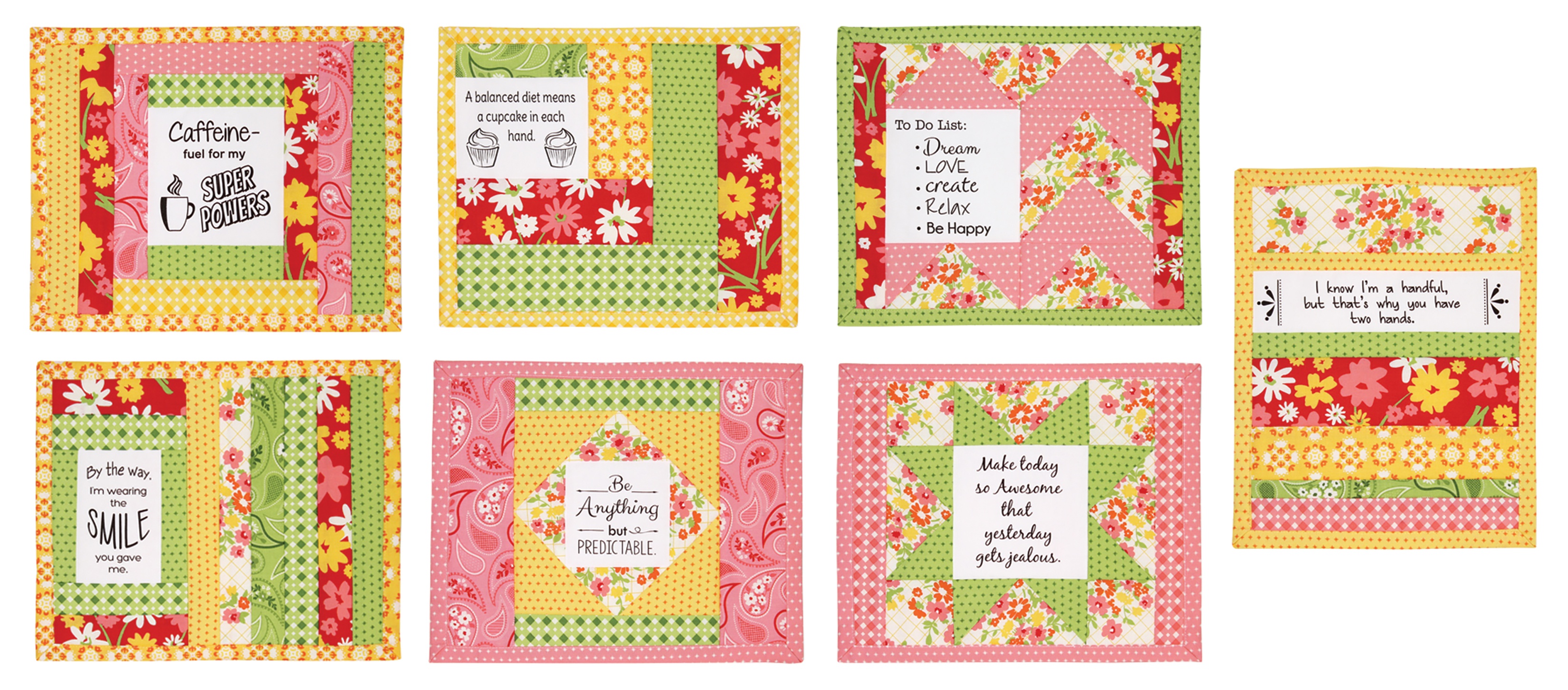 june-tailor-quilt-as-you-go-inspirational-mug-mats-kit-charming-series-730976014519-ebay