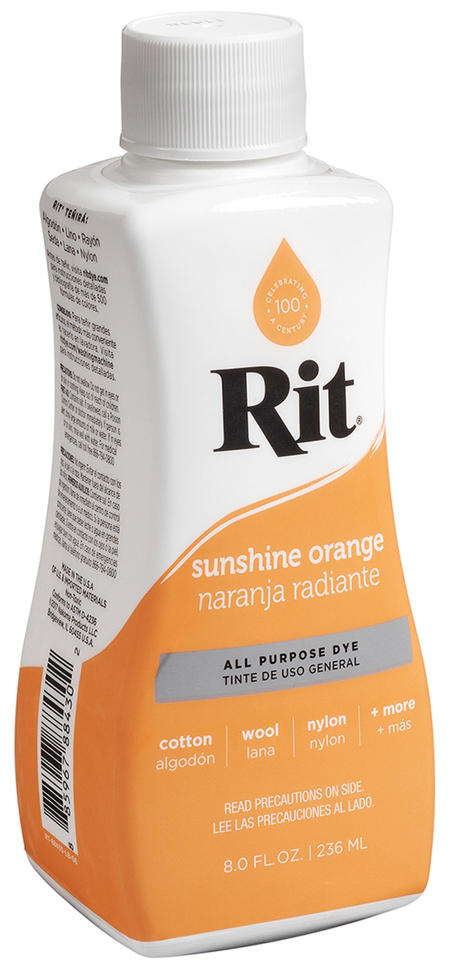 Rit Dye Liquid 8ozSunshine Orange 885967884302 eBay