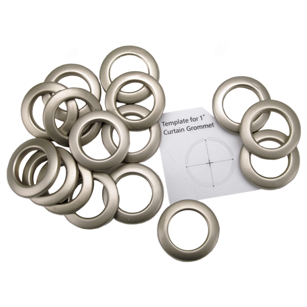 Dritz Home Curtain Grommets 1 Inner Diameter Plastic 8 Pkg