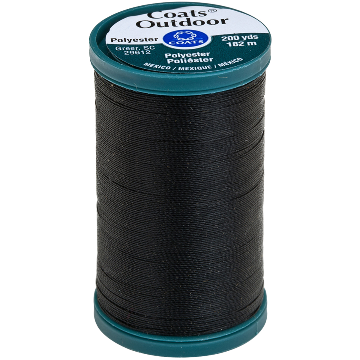Coats Outdoor Living Thread, 200-Yard, Black 73650825422 | eBay