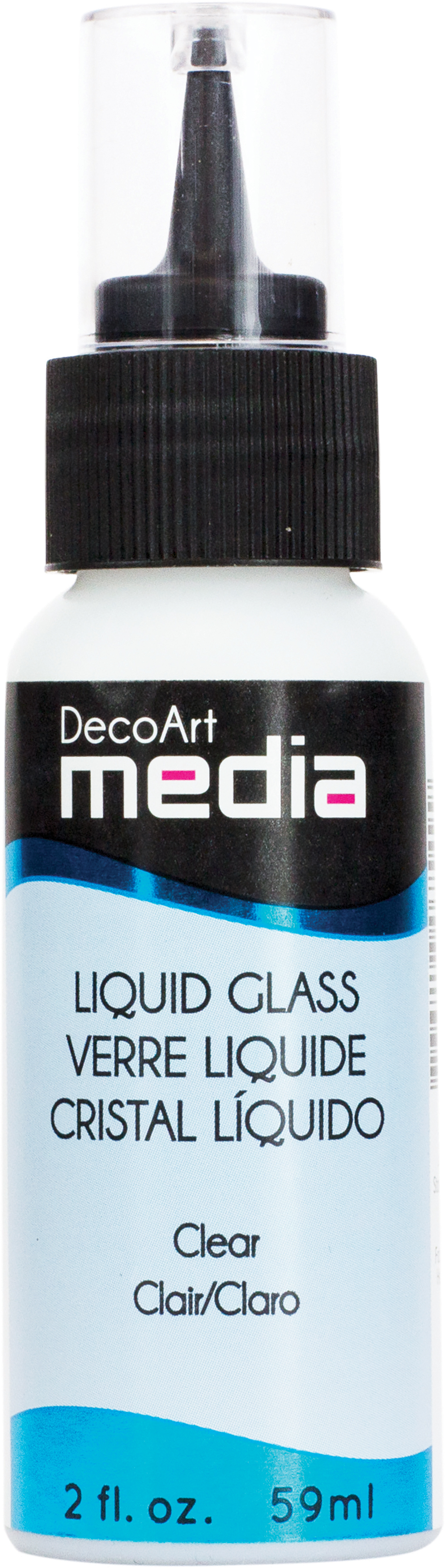 Deco Art Media Liquid Glass, 2Ounce, Clear 766218075499 eBay