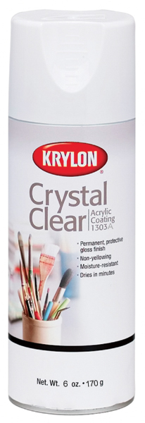 Crystal Clear Acrylic Coating Aerosol Spray 6oz- - Picture 1 of 1