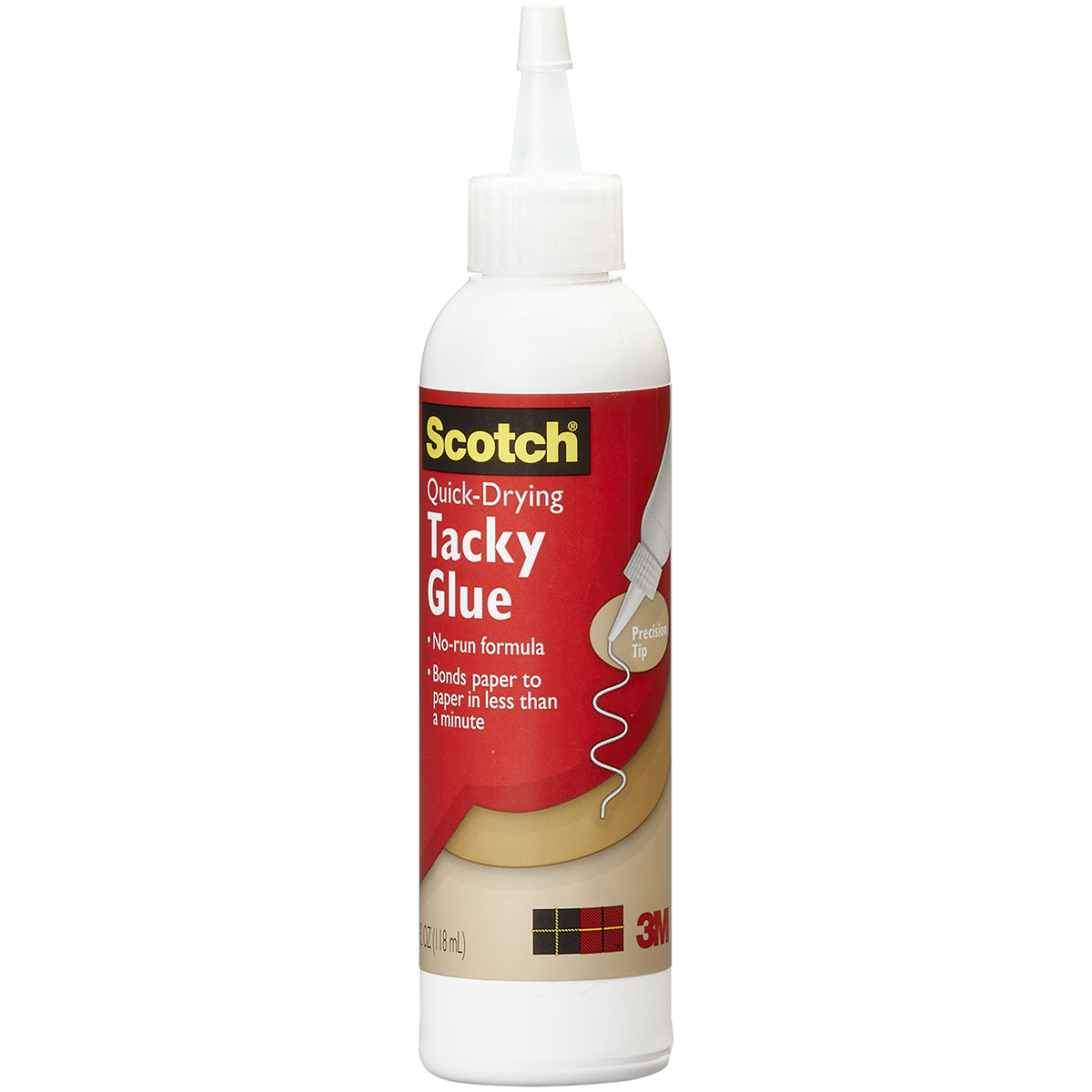Scotch QuickDrying Tacky Glue 4oz , Set Of 3 eBay