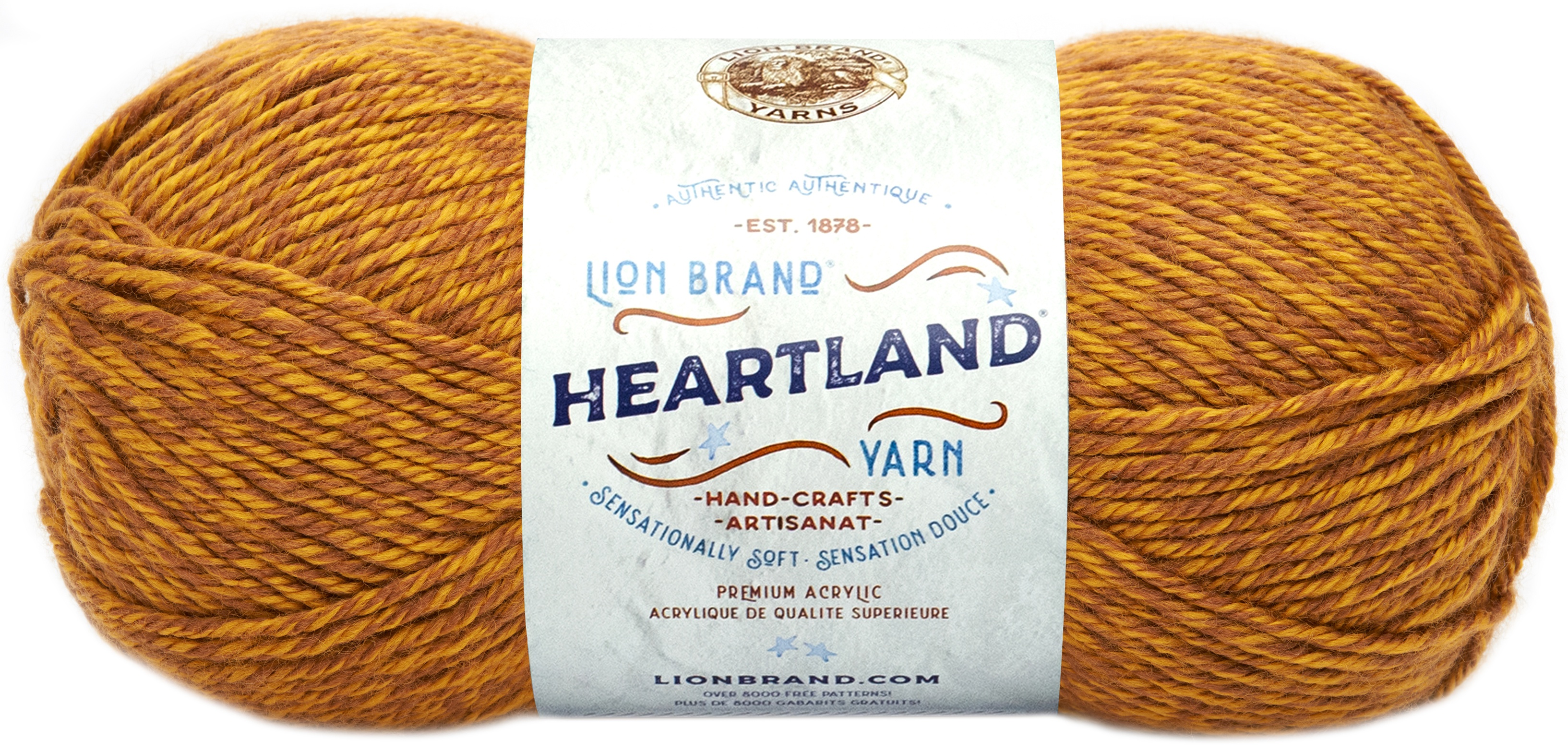 Bryce Canyon Lion Brand Yarn 136-130 Heartland Yarn
