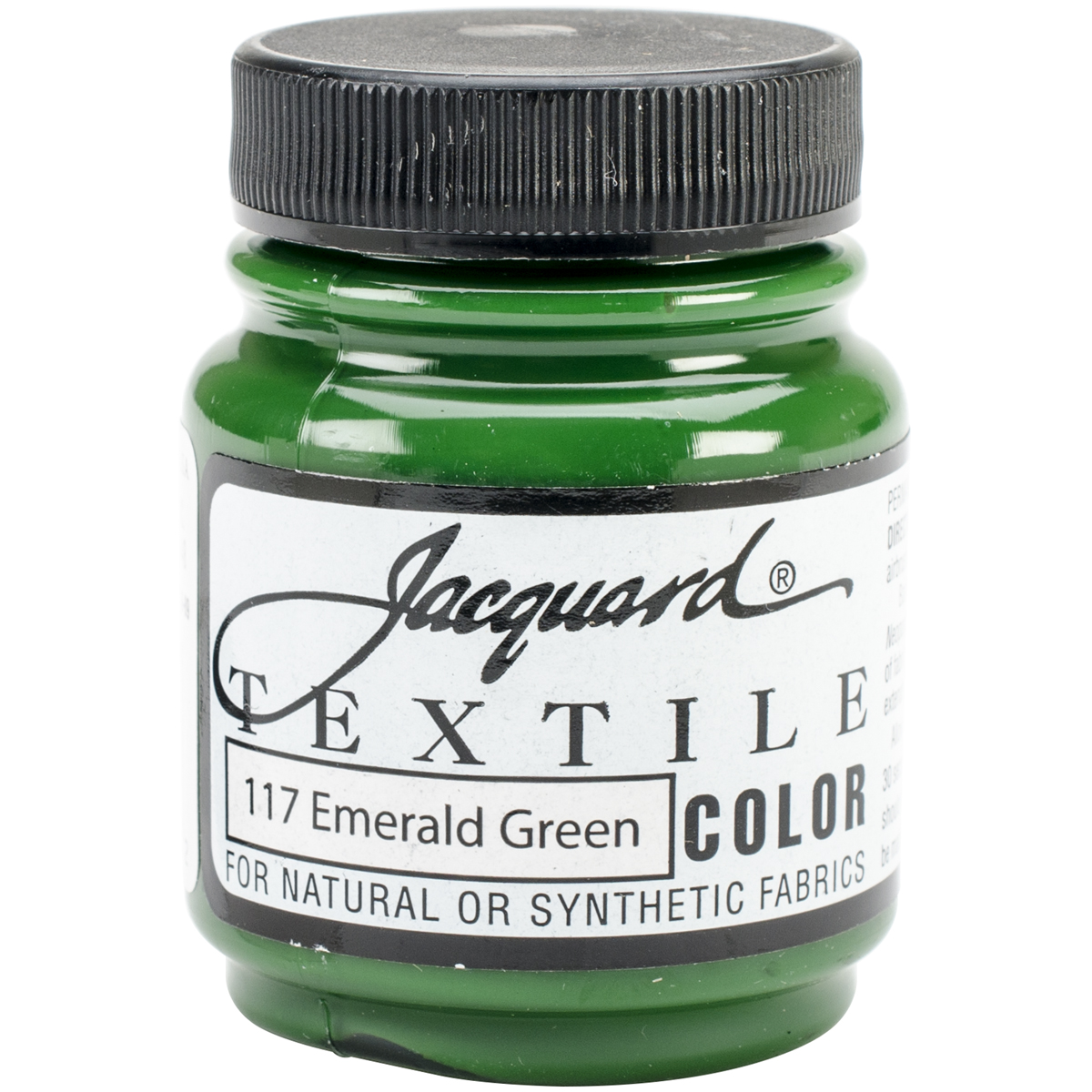 Jacquard Products Textile Color Fabric Paint 2.25-Ounce, Emerald Green