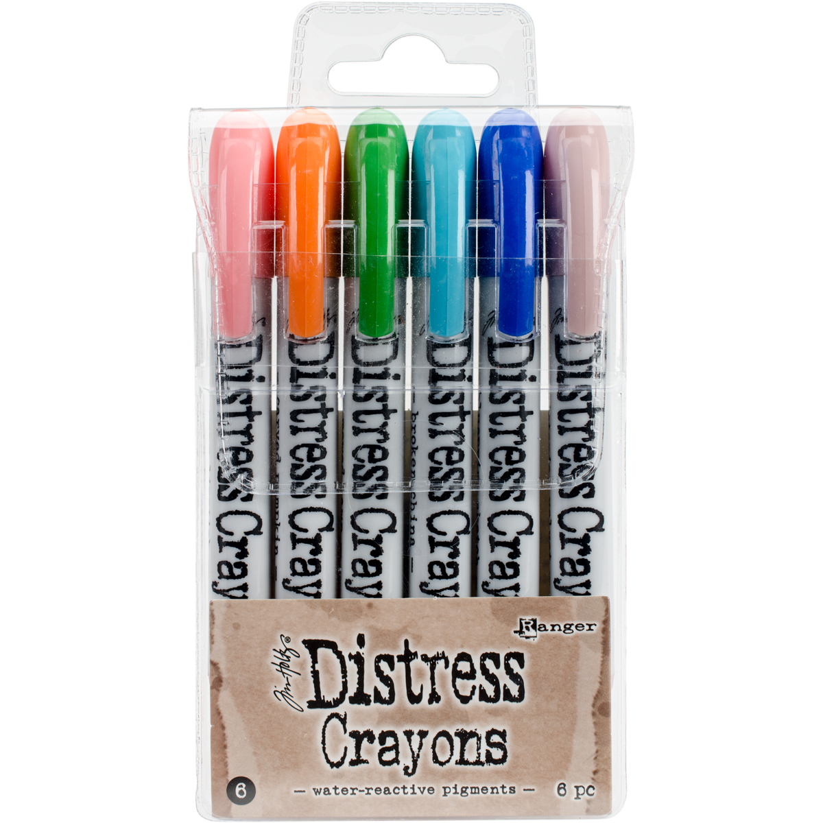 Empty Tim Holtz Distress Crayon Tin 
