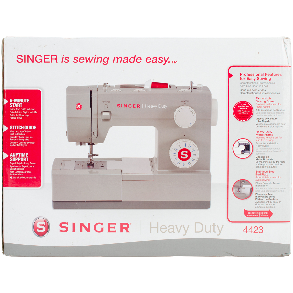 Singer Heavy Duty Sewing MachineGray, 4423.CL 37431883018 eBay
