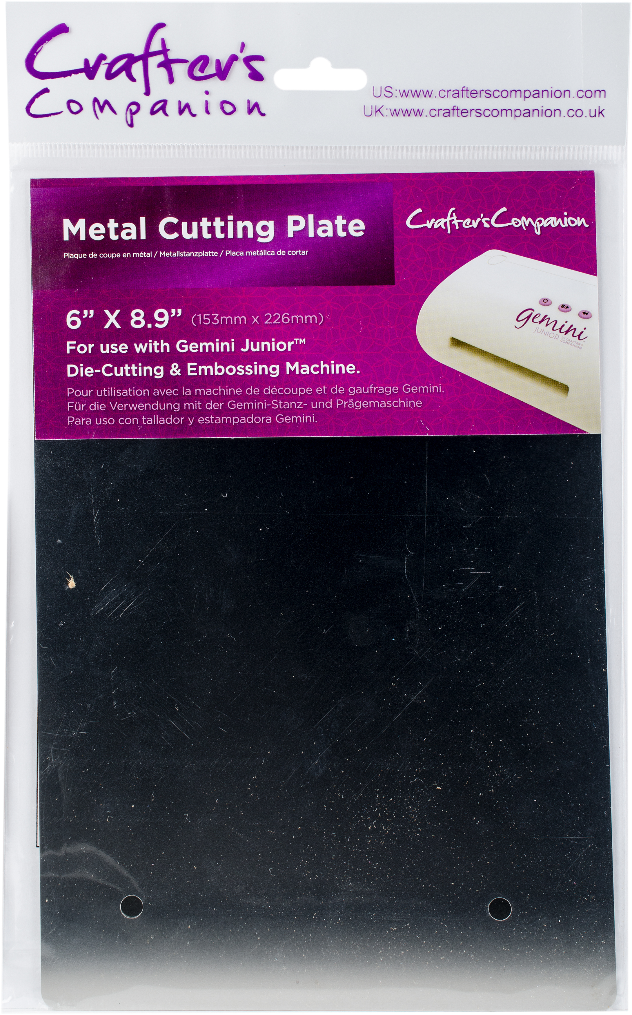 Gemini Jr. Metal Cutting Plate 6"X9"-, GEMJMETP