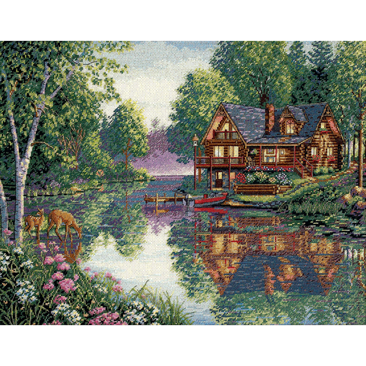 dimensions-gold-collection-counted-cross-stitch-kit-16-x12-cabin-fever