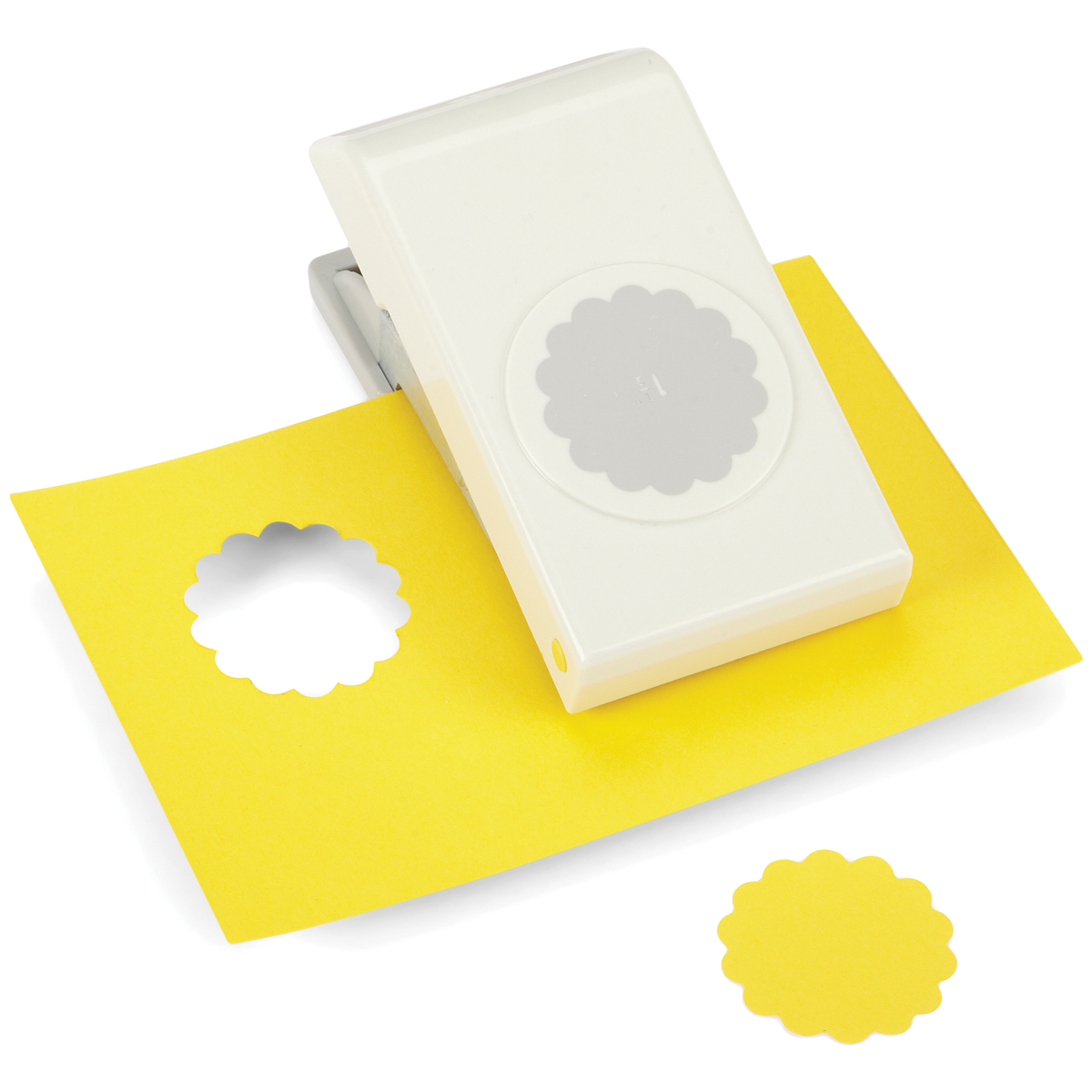 Nesting Paper Punch-Scallop Circle 1.5