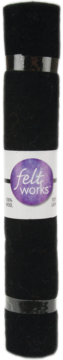 72F-73345 Dimensions Feltworks Felt Roll 12/"X12/"-Black