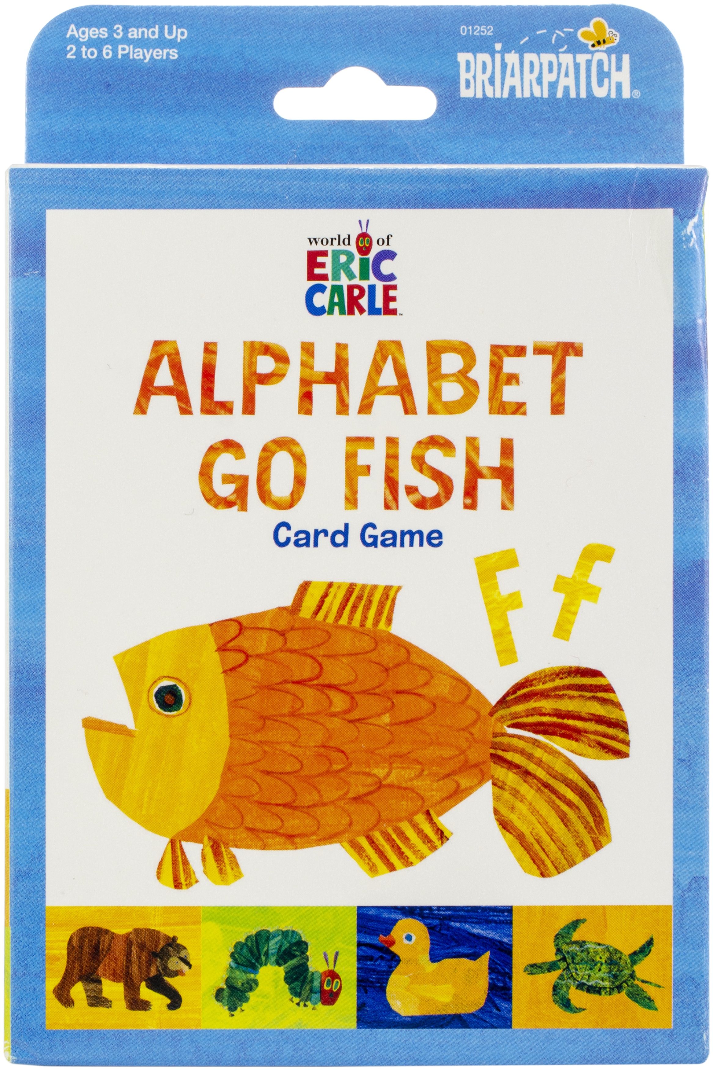 UNIVERSITY GAMES ERIC Carle Alphabet Go Fish Card Game Set Of 3 23 