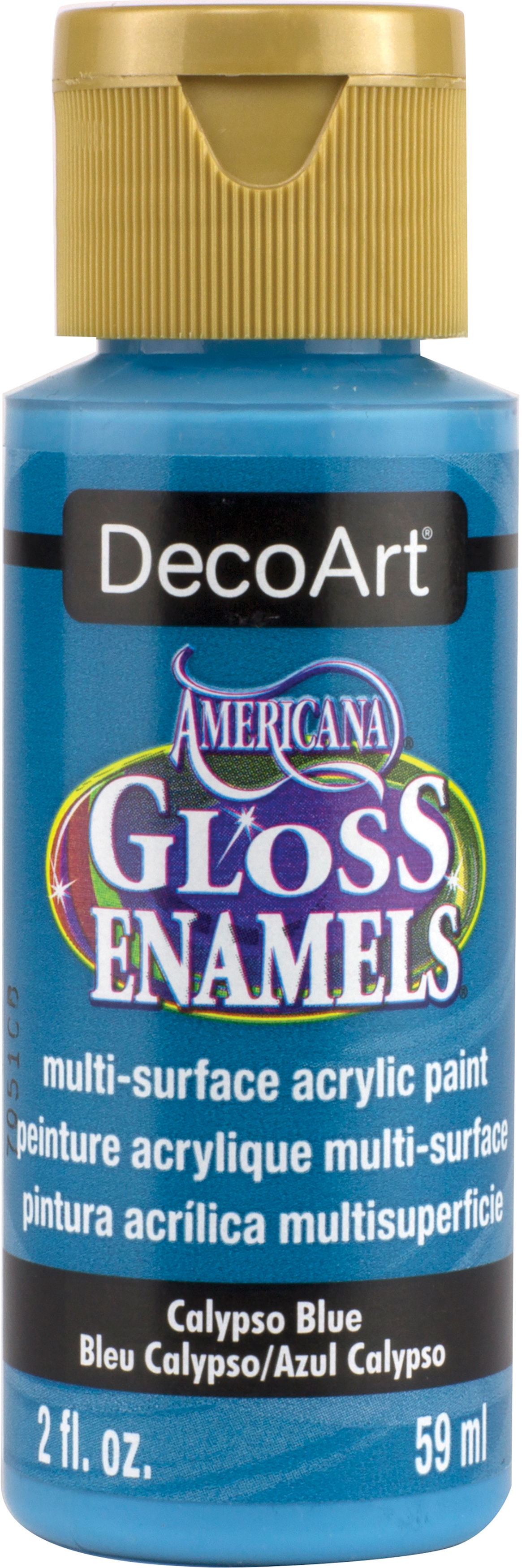 Deco Art Americana Gloss Enamels Acrylic Paint 2ozCalypso Blue eBay