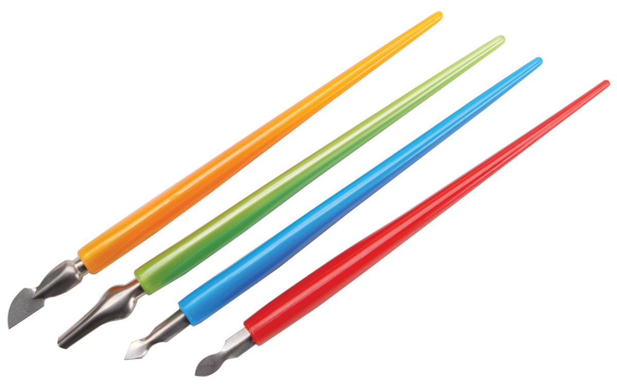 Foil Engraving Art Scraper Tools 4/Pkg Tanga