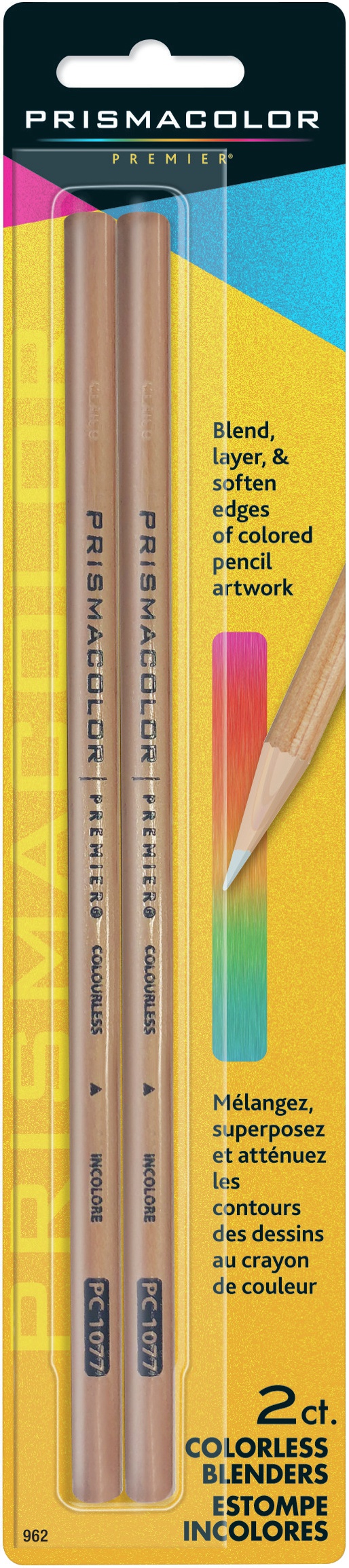 Prismacolor Premier Colorless Blender Pencil, 2 Pencils, PK (962) eBay