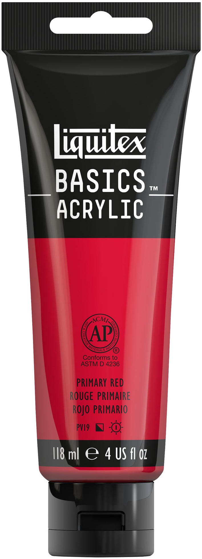 Liquitex BASICS Acrylic Paint 4ozPrimary Red, 1046415 eBay