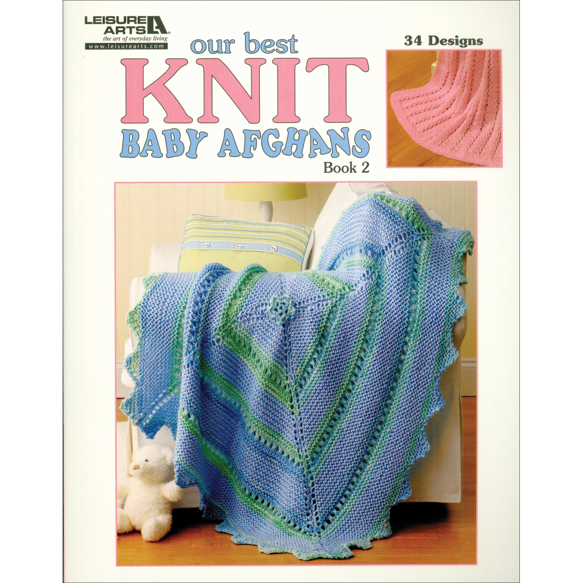 Leisure ArtsOur Best Knit Baby Afghans Book 2, LA5124 eBay
