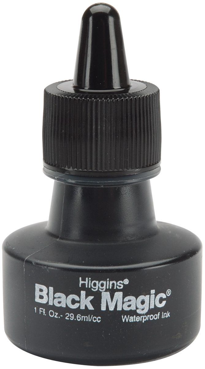 higgins waterproof black india ink