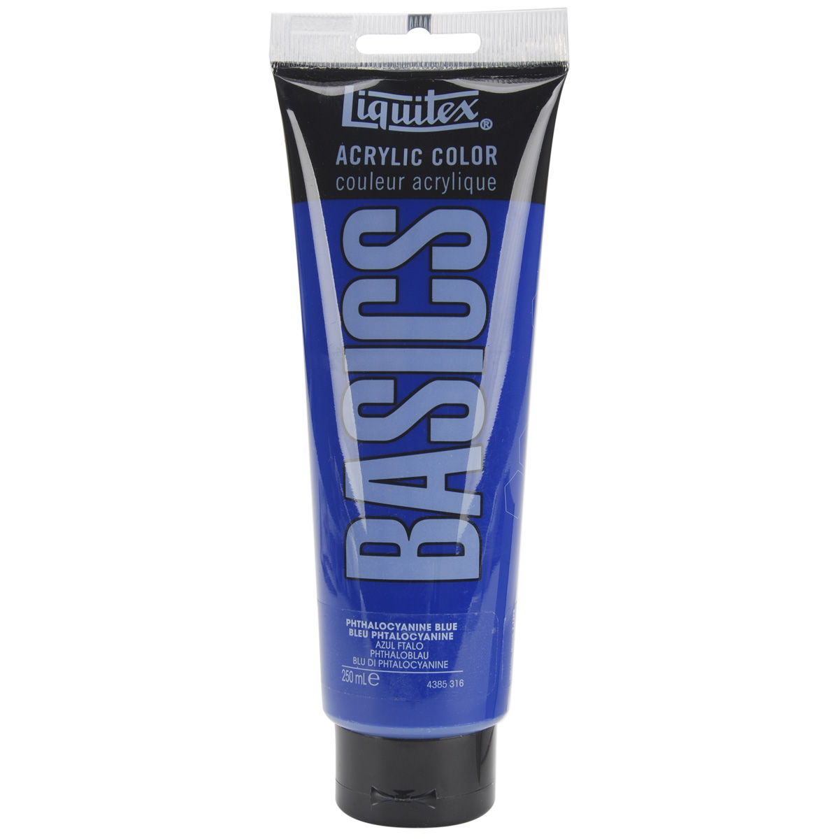 REEVES LIQUITEX BASICS Acrylic Paint 8.45ozPhthalocyanine Blue, 4385