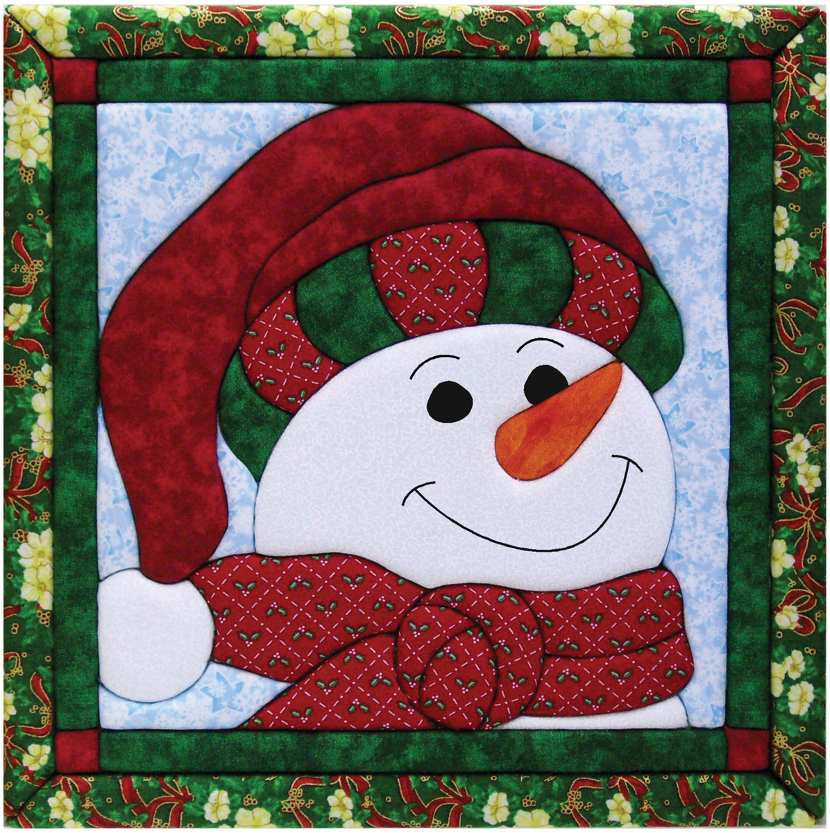 Quilt-Magic No Sew Wall Hanging Kit-Snowman 724180004268 | eBay