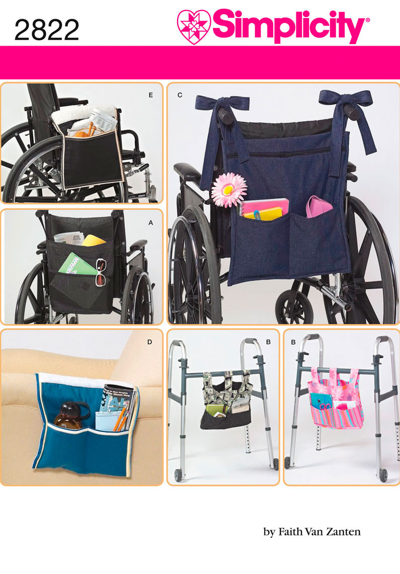 SIMPLICITY ACCESSORIES FOR WHEELCHAIR AN-ONE SIZE, U02822OS - Picture 1 of 1