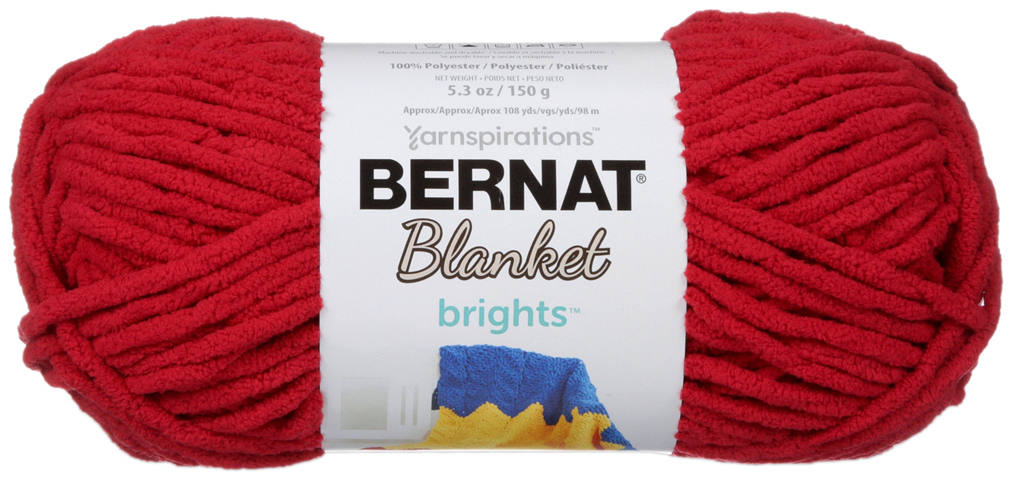 "Bernat Blanket Brights YarnRace Car Red, Set Of 3" 57355403451 eBay