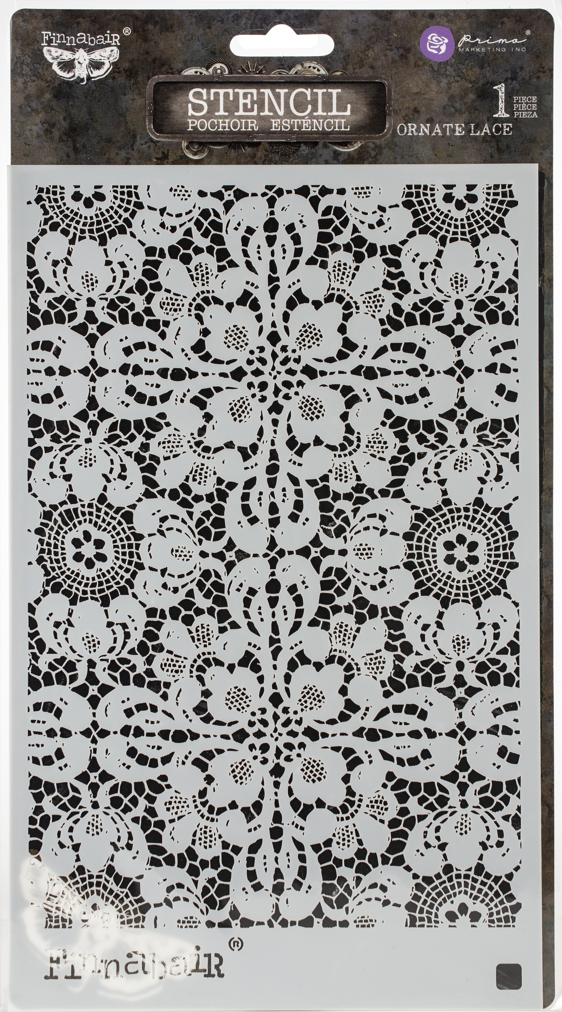 Prima Marketing Stencil 6"X9"-Ornate Lace 655350966669 | eBay