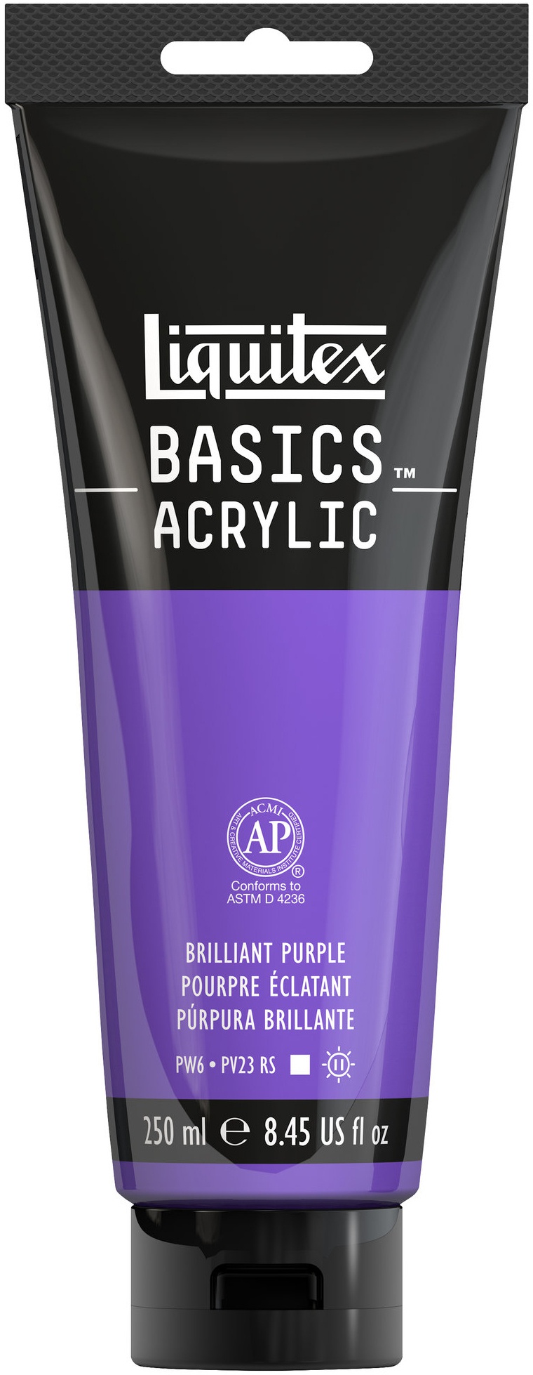 Liquitex BASICS Acrylic Paint 8.45ozBrilliant Purple 887452031956 eBay