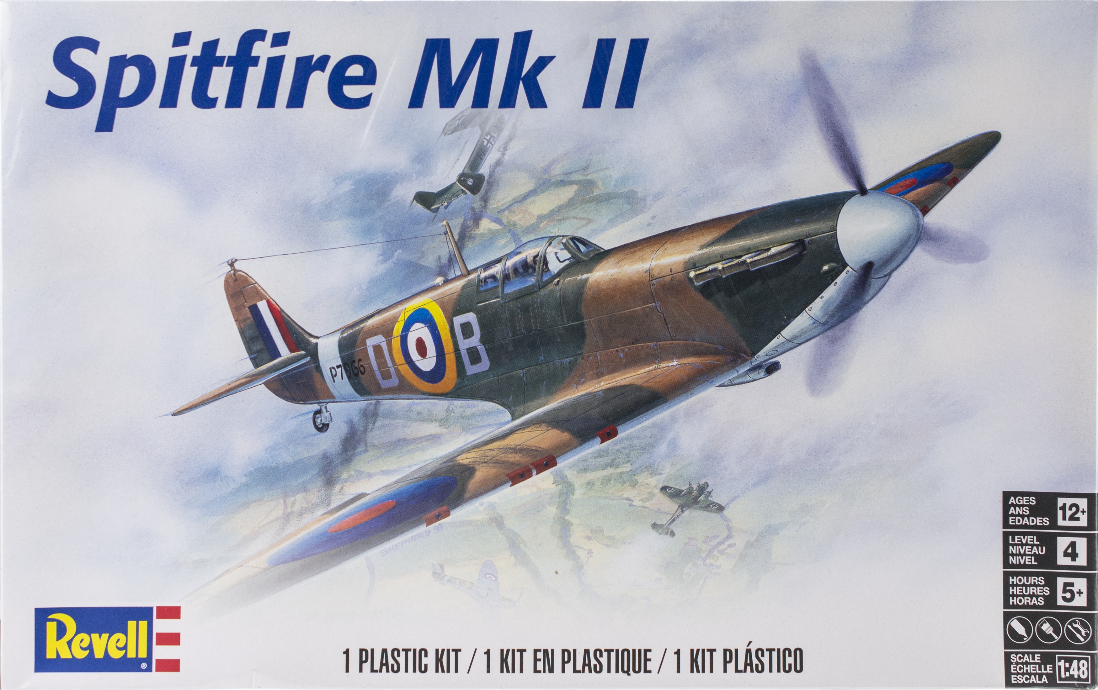 Revell Plastic Model Kit Spitfire Mkii Ebay