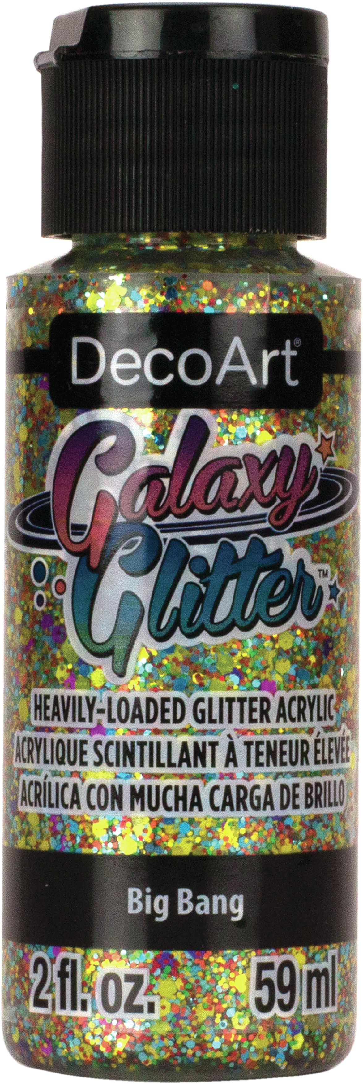 DecoArt Galaxy Glitter Acrylic Paint 2ozBig Bang Multi eBay