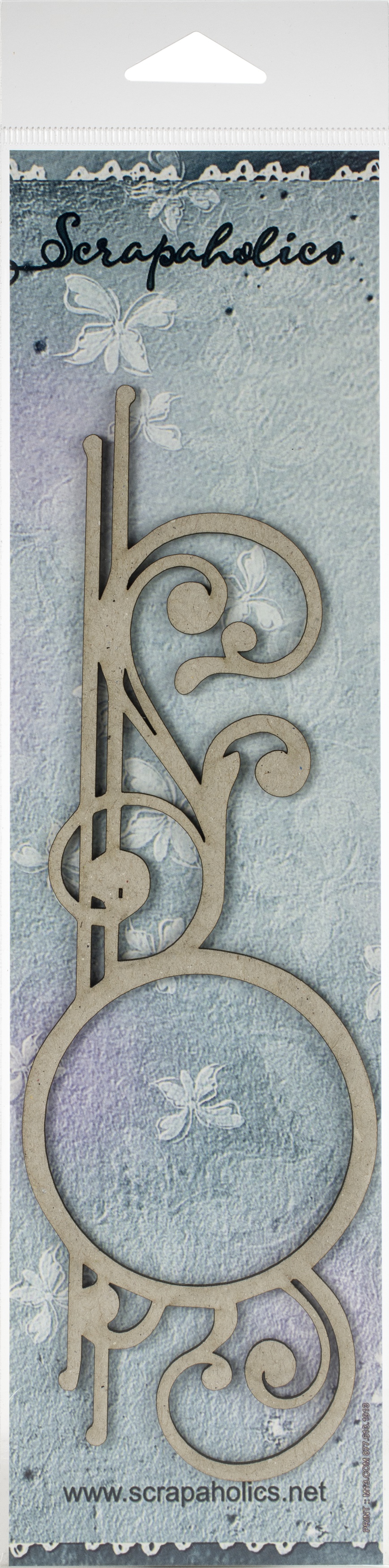 Scrapaholics Laser Cut Chipboard 1.8mm Thick-Decorative Scro
