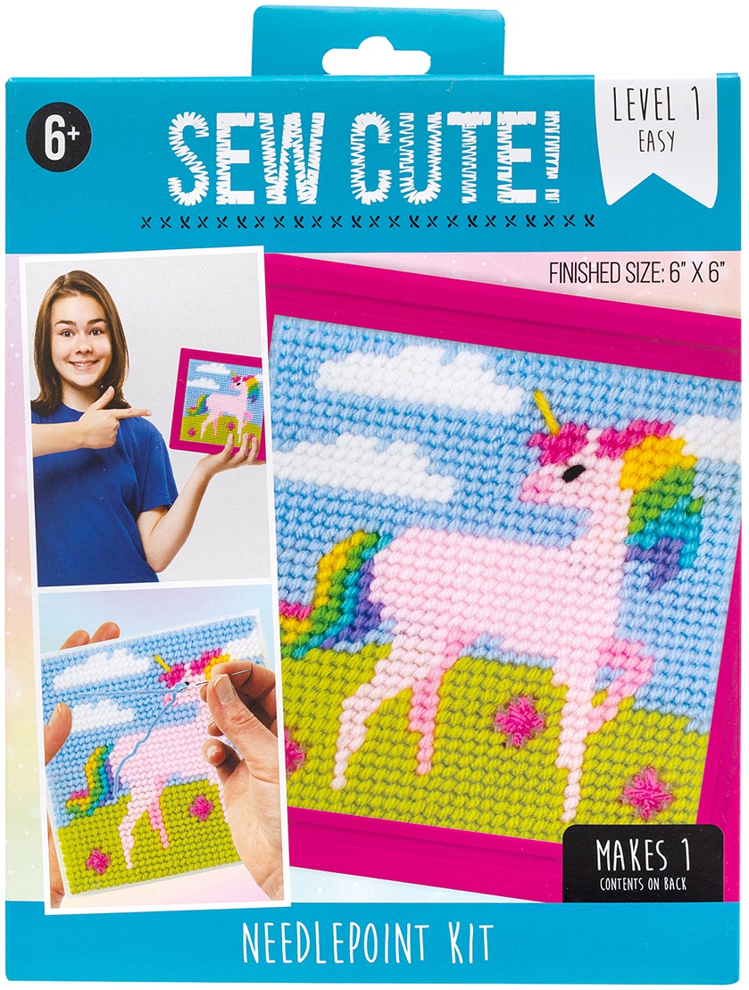 Sew Cute! Needlepoint Kit-Unicorn 765468746562 | eBay
