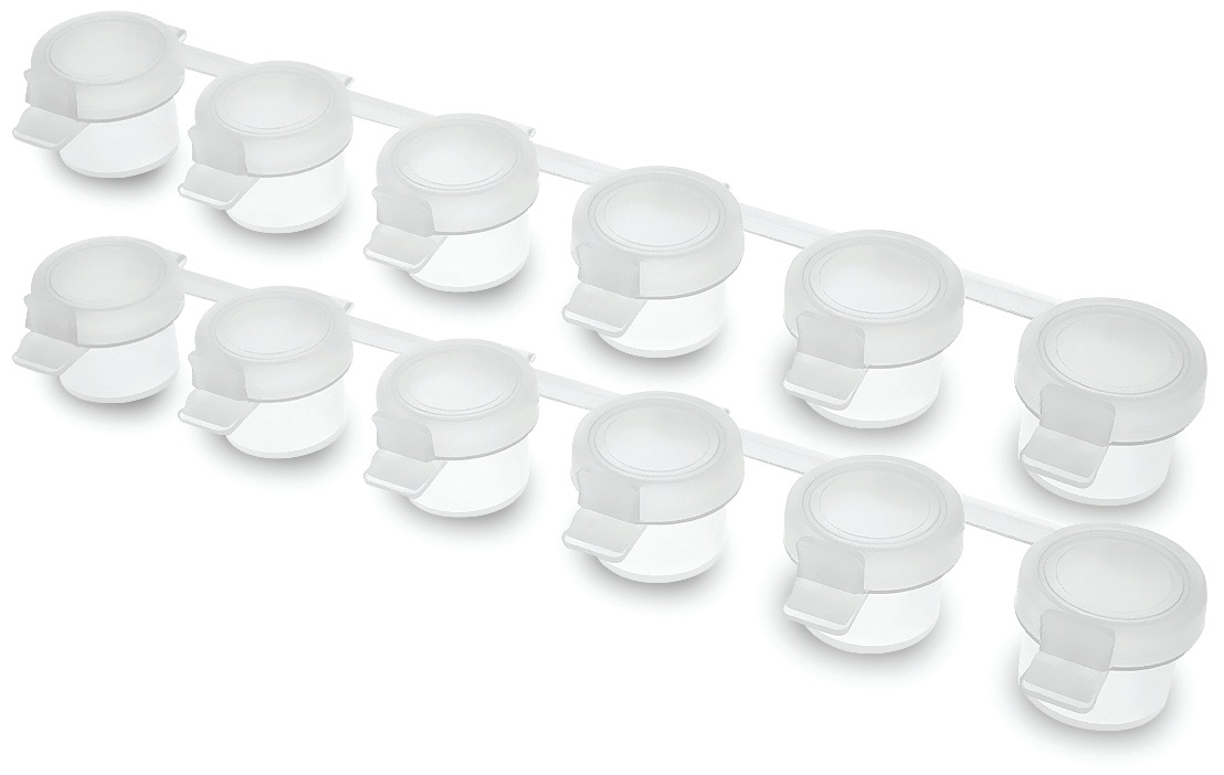 Color Factory Empty Paint Pots 2.5ml 2/Pkg6Pot Strips eBay