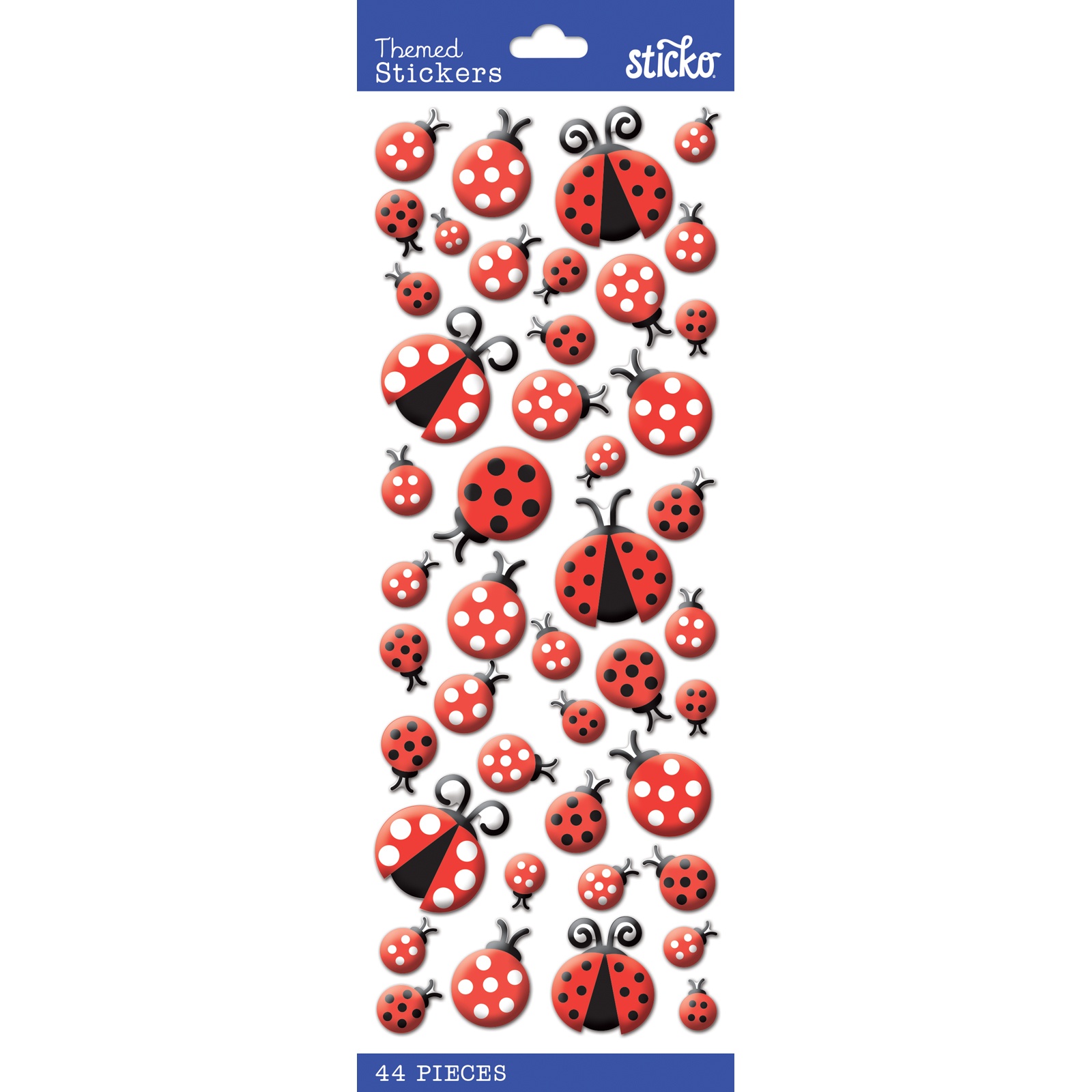 EK Success Sticko Sale item Industry No. 1 Themed Stickers-Ladybugs