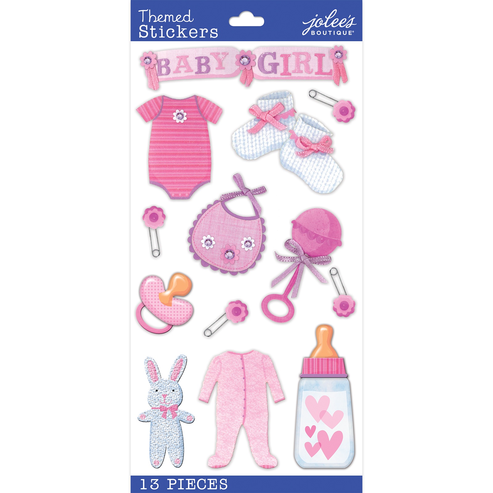 EK Success Jolee's Boutique Themed Stickers-Baby Girl