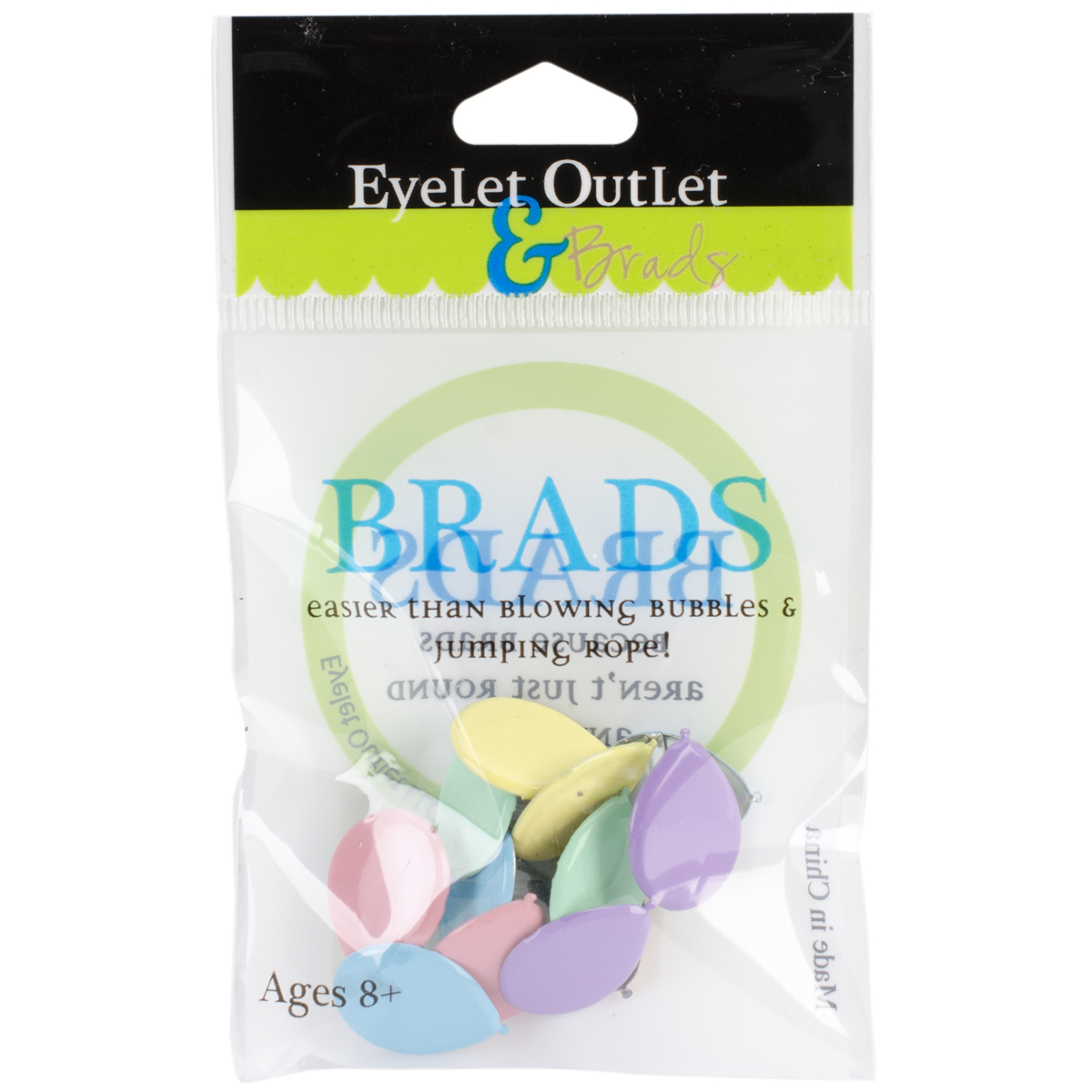 Eyelet Outlet Shape Brads 12/Pkg-Balloons - Pastel, QBRD-71A 879693009818 |  eBay