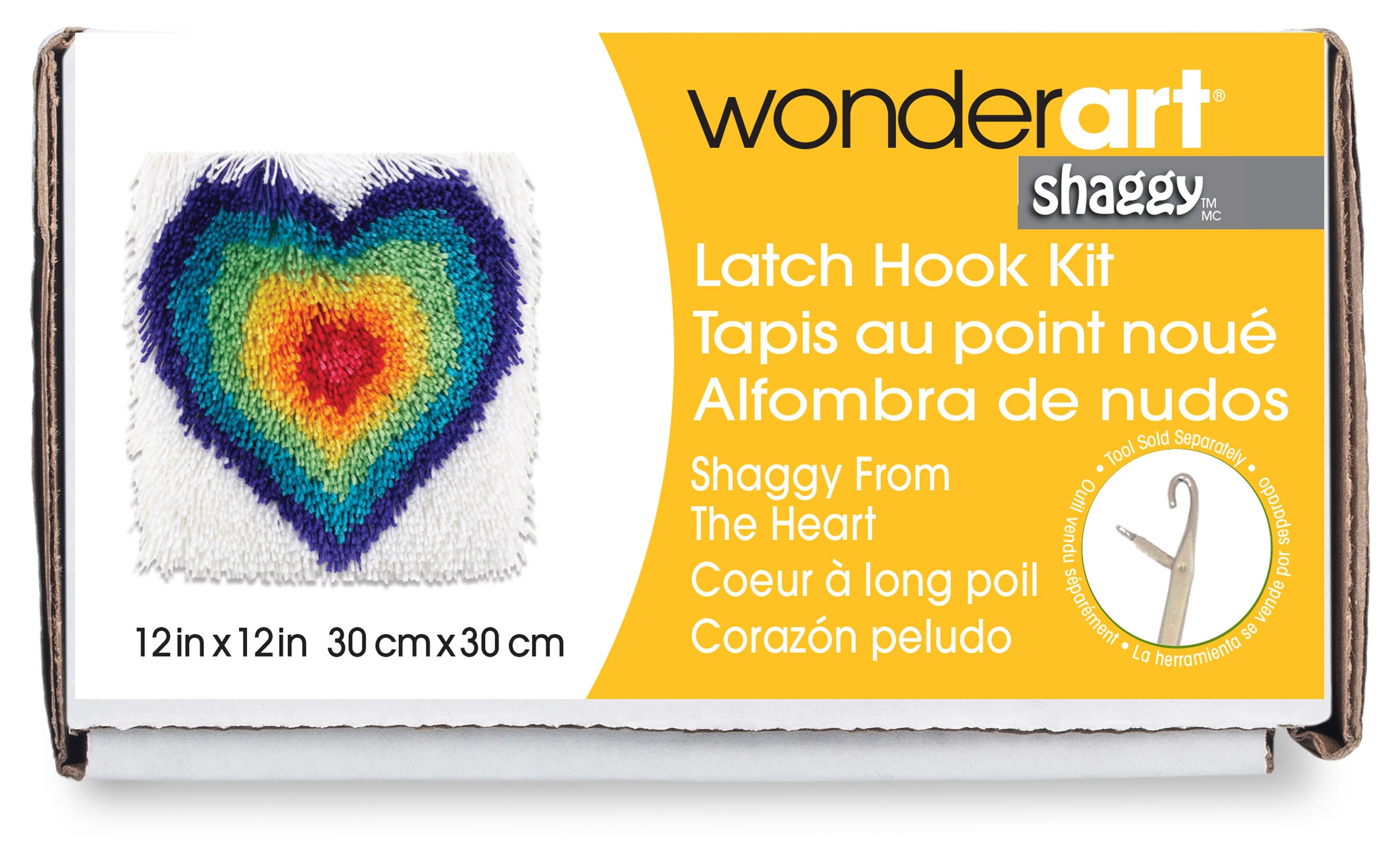 Caron Shaggy Latch Hook Kit 12