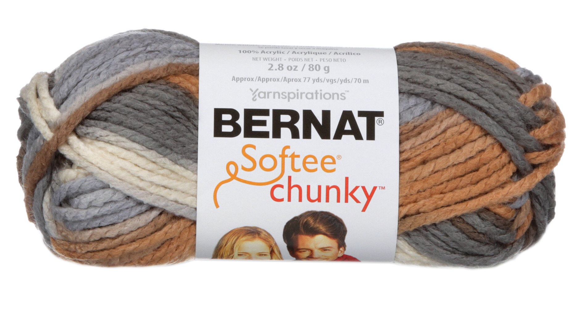 Bernat Softee Chunky Ombre Yarn-Stillness, Set Of 3 57355351639 | eBay