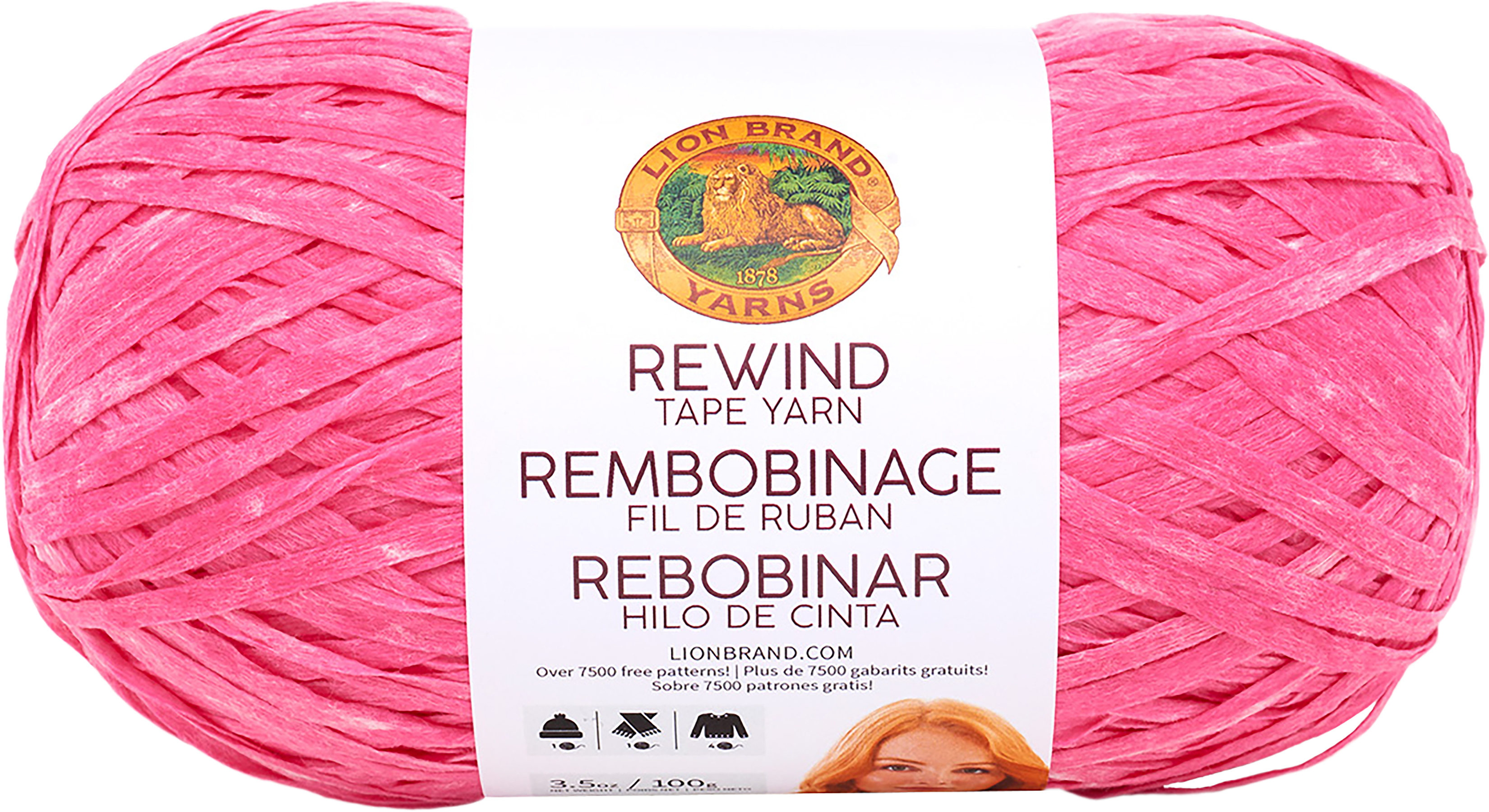 lion brand rewind yarn stores