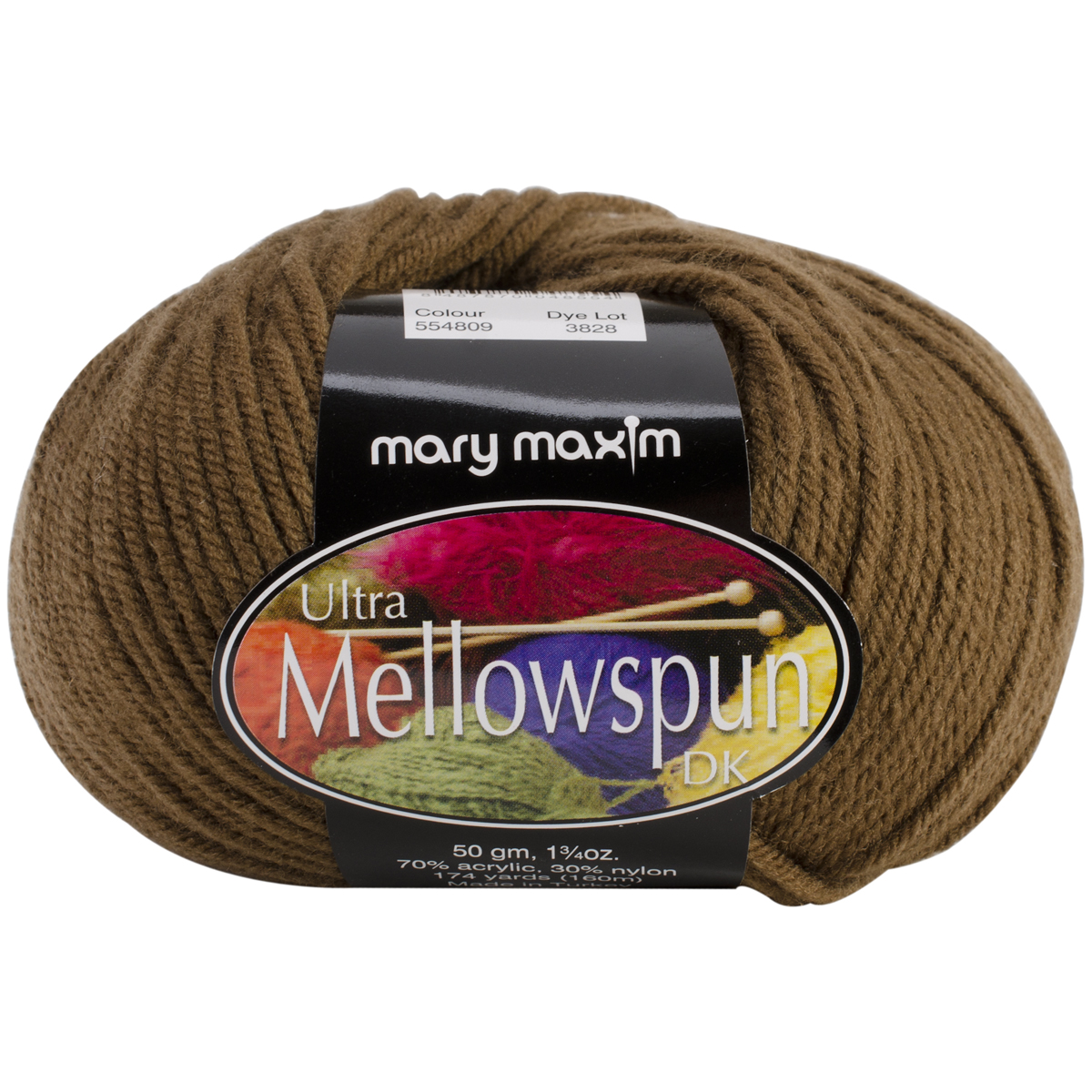 Mary Maxim Ultra Mellowspun Yarn-Dark Taupe