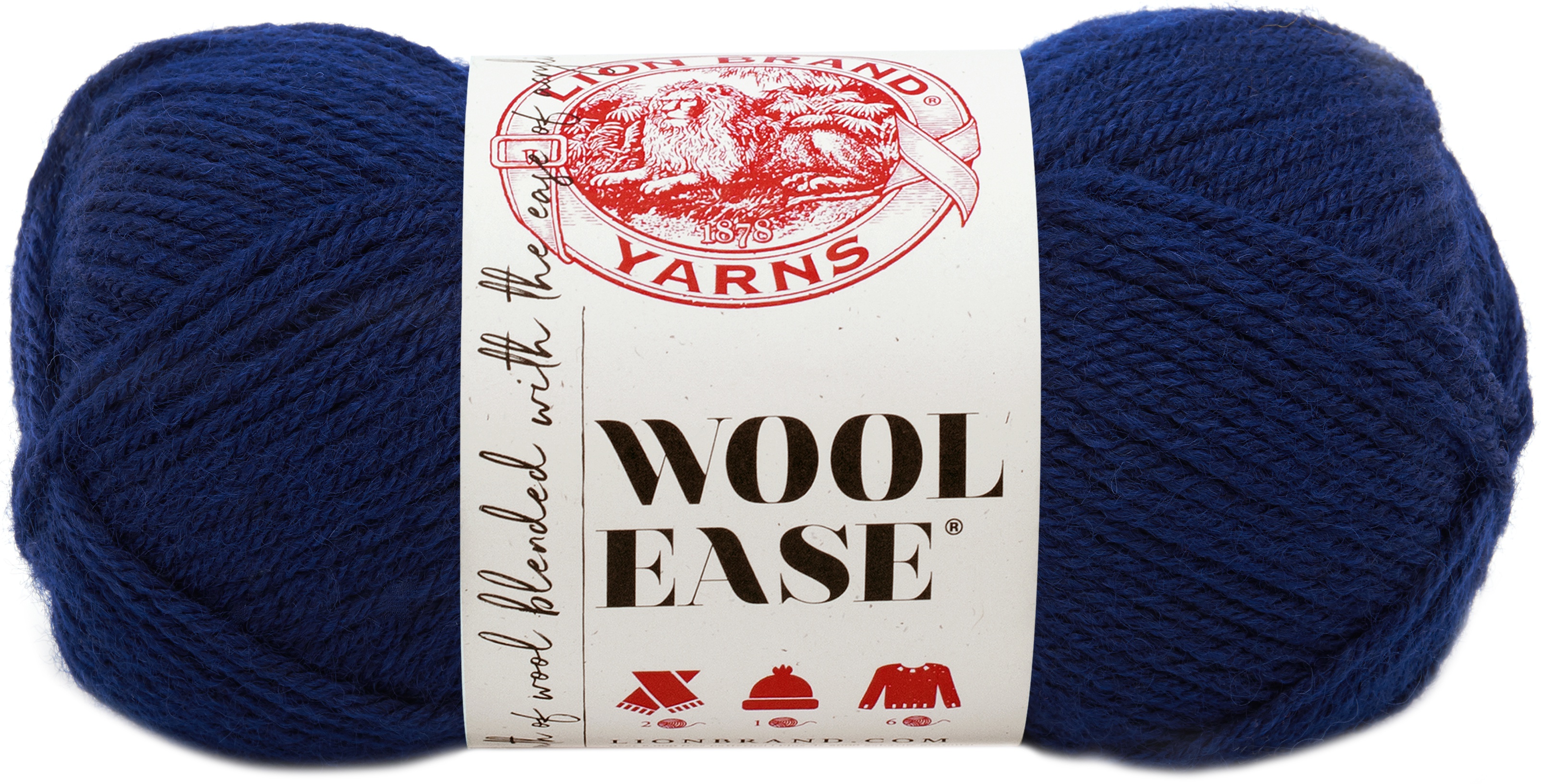 Lion BRAND Worsted Weight Yarn 10 Oz Navy Fisherman for sale online eBay