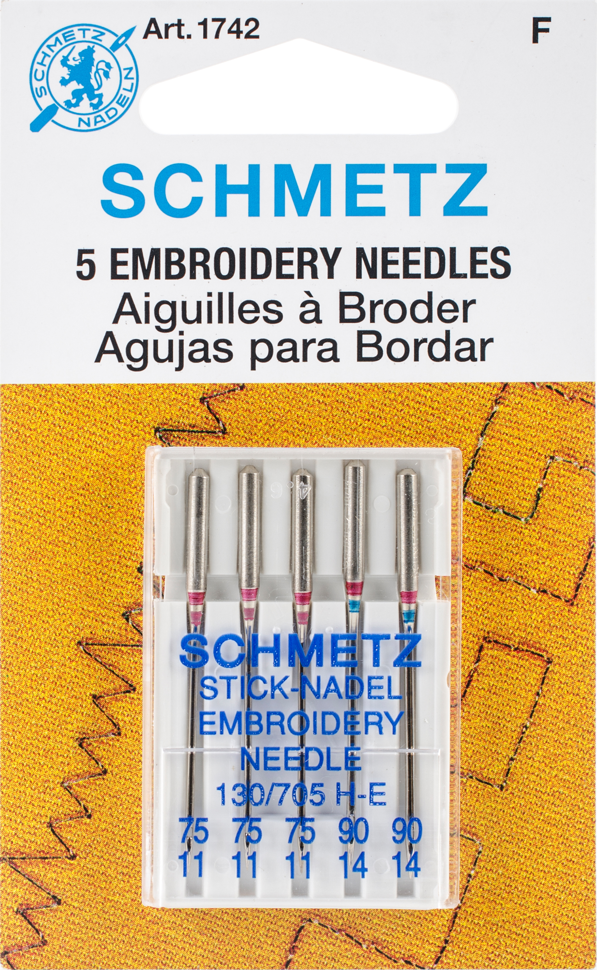 schmetz-embroidery-machine-needles-sizes-11-75-3-14-90-2-1742-ebay