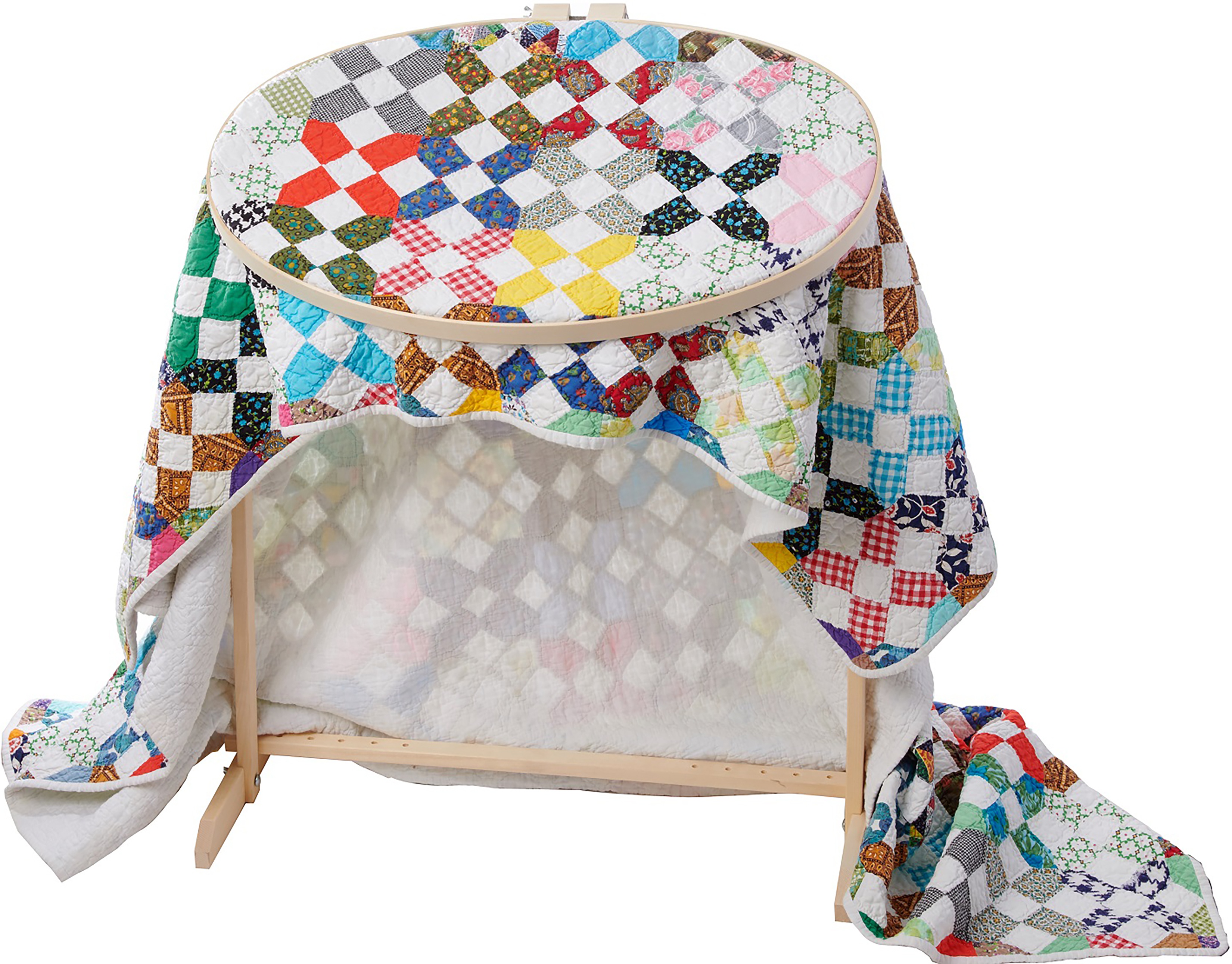 F a Edmunds Quilting Embroidery Quilt Hoop Frame Stand 5590 for sale