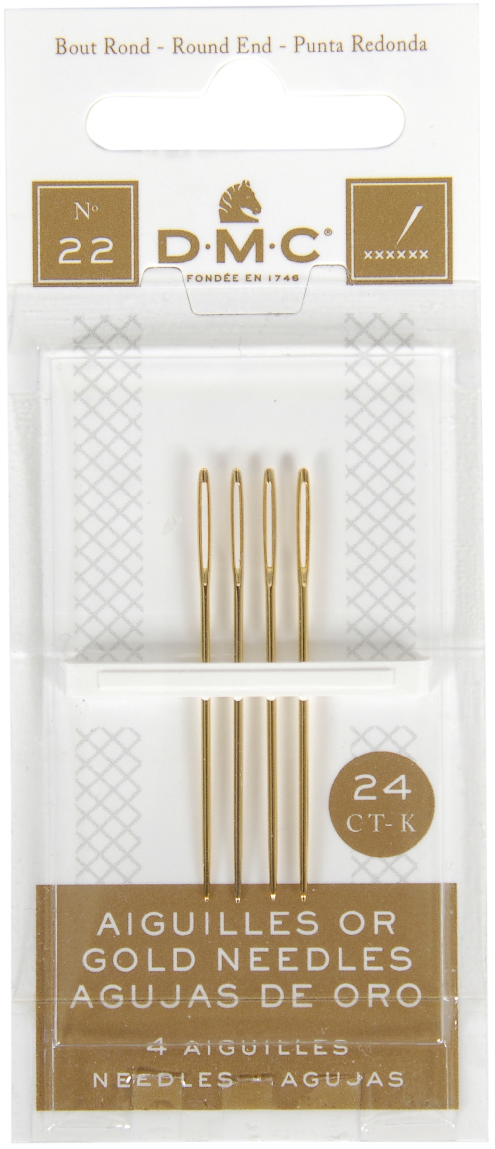 DMC 6131 Tapestry Hand Needles Gold Size 22 for sale online | eBay